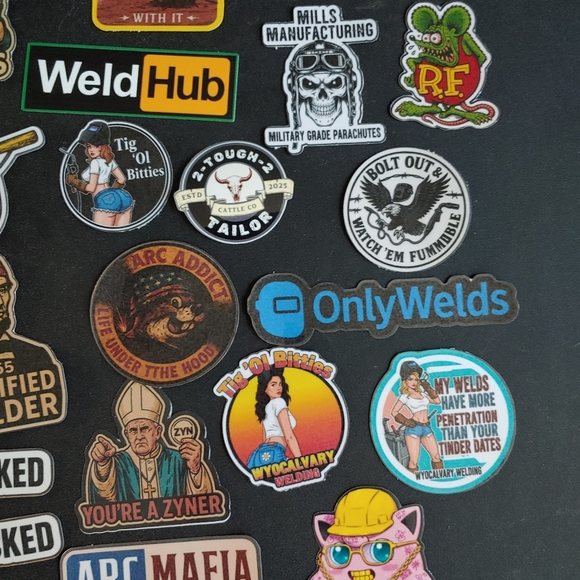 Welder Sticker Bundle - Picture 3 of 6